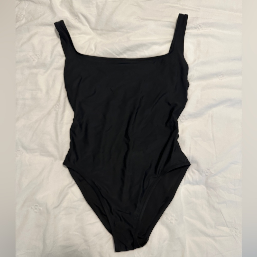 Madewell black one piece